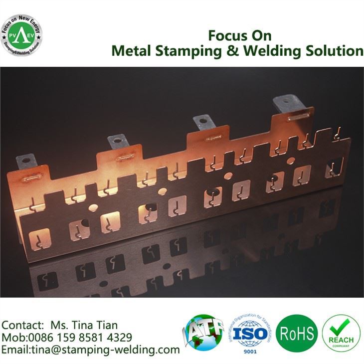 Bare Copper Automotive Busbar
