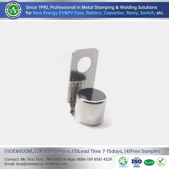 Integrated End Caps For Electrical Fuse
