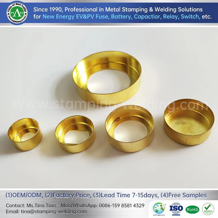Brass End Cap For Electric Car Fuse Brass End Cap For Electric Car Fuse