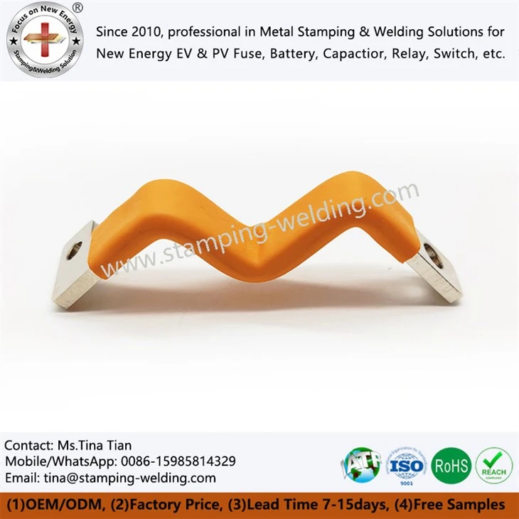 Busbar with Shrink Tubing