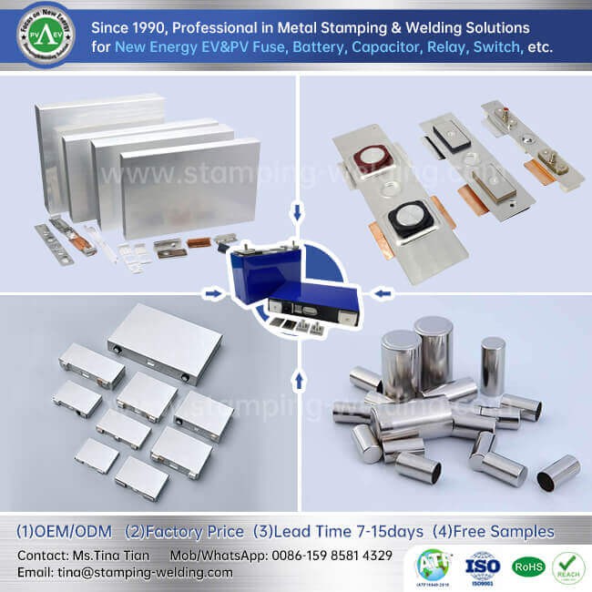 Vỏ pin bằng nhôm và tấm bìa cho năng lượng mới