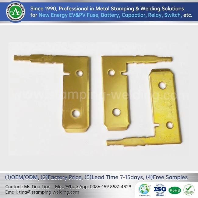 Bộ phận dập kim loại bằng đồng thau