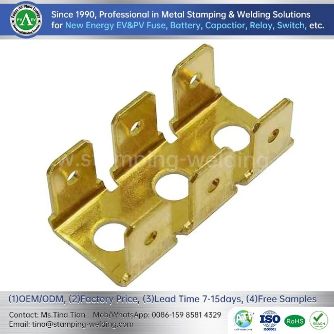 Electrical Connector Socket Brass Stamping