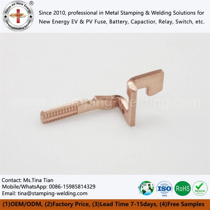 Các bộ phận dập đồng cho các thành phần điện tử