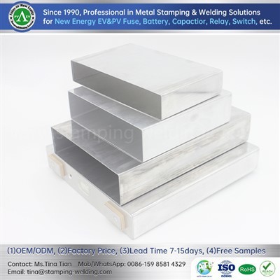 New energy vehicle battery casing
