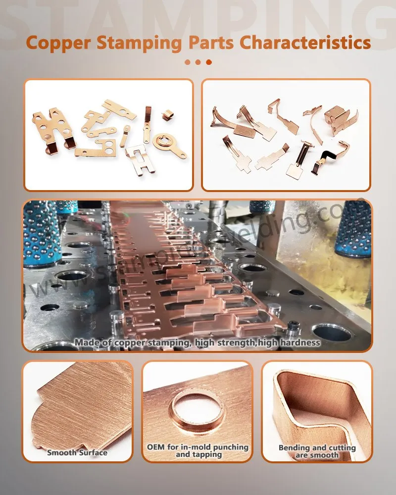 Copper sheet stamping Characteristics Copper sheet stamping Characteristics