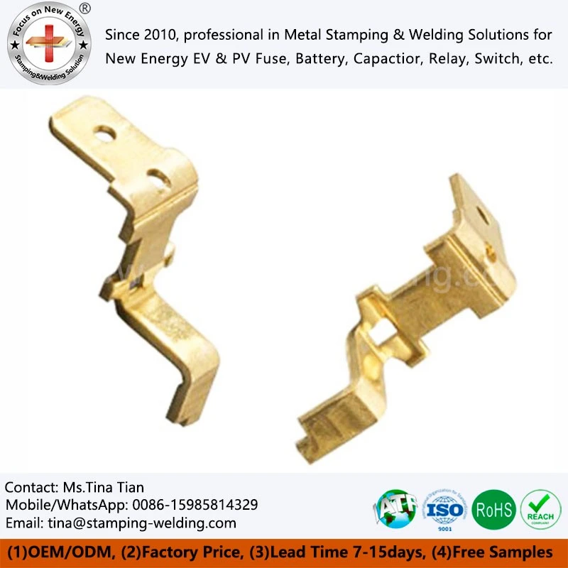 Electrical brass switch socket part