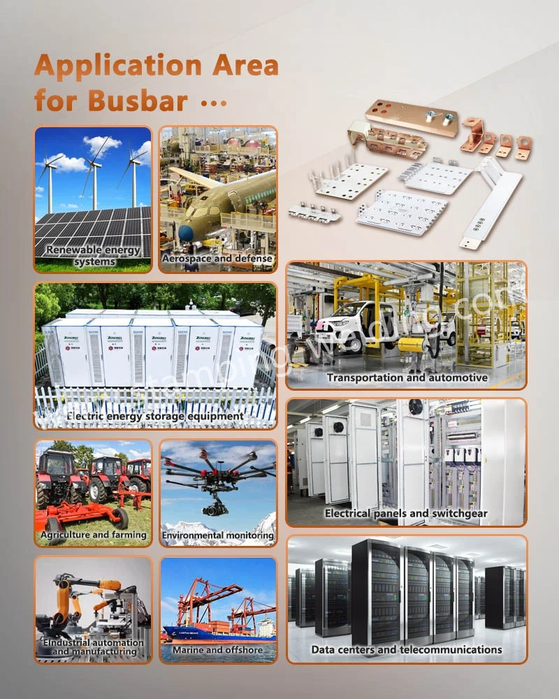 Application Area for Laminated Busbar Connectors Application Area for Laminated Busbar Connectors