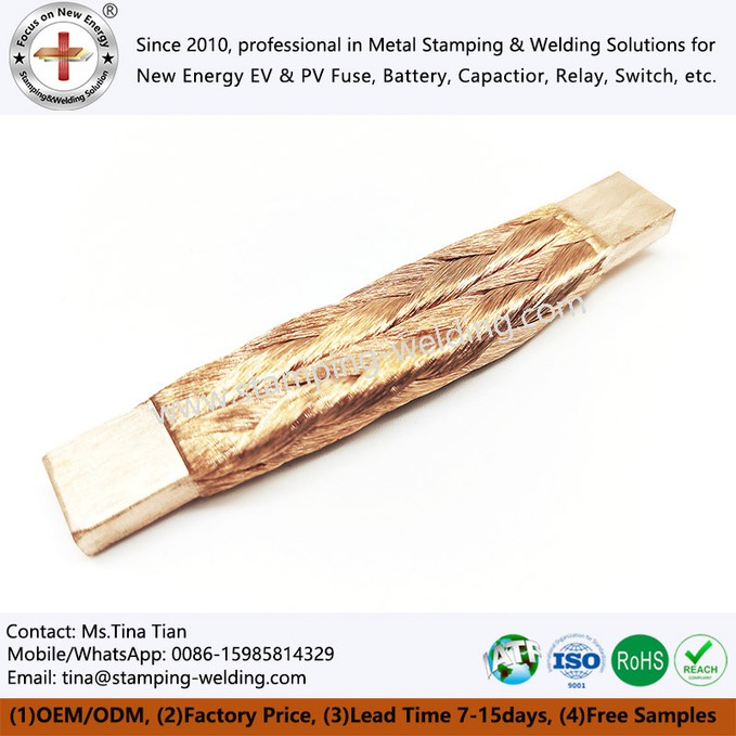 Resistance Welding Copper Braided Wire Resistance Welding Copper Braided Wire