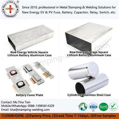 Vỏ pin và nắp