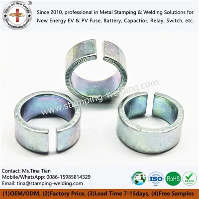 Bộ phận dập kim loại tấm mạ kẽm bằng thép carbon