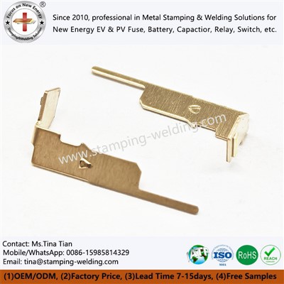 Các bộ phận bằng đồng dập tiến bộ có độ chính xác cao