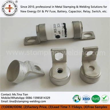 Nắp đồng mạ thiếc mờ cho cầu chì lưu trữ năng lượng