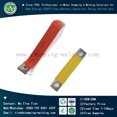 Thanh cái mạ vàng với ống co lại nhiệt
